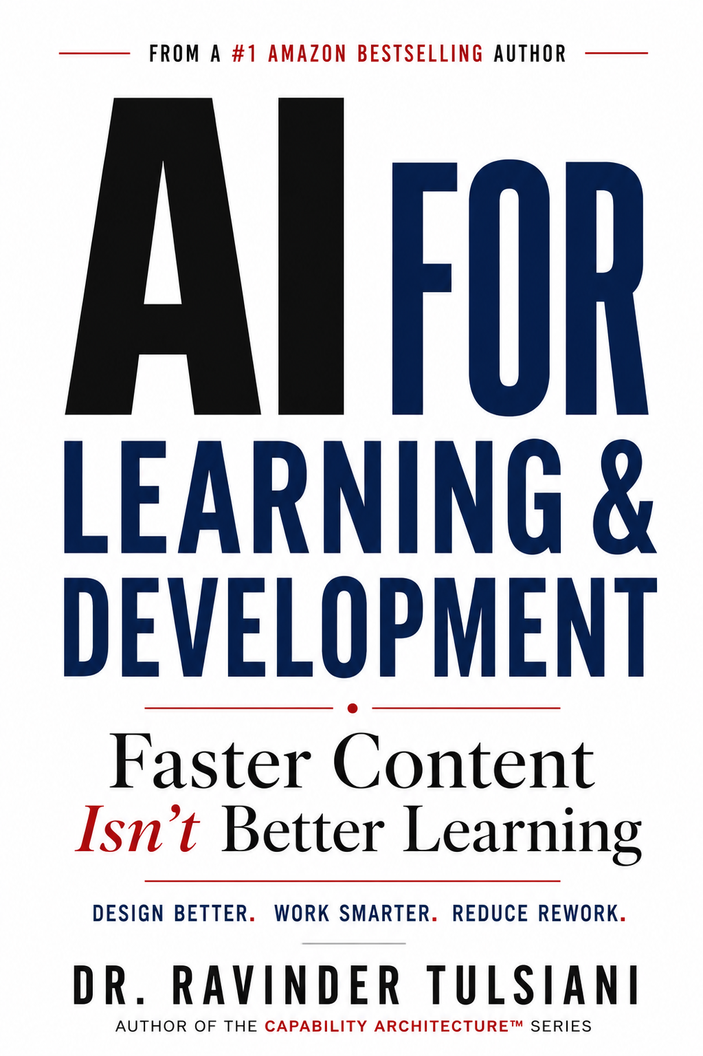 AI for Learning & Development book cover