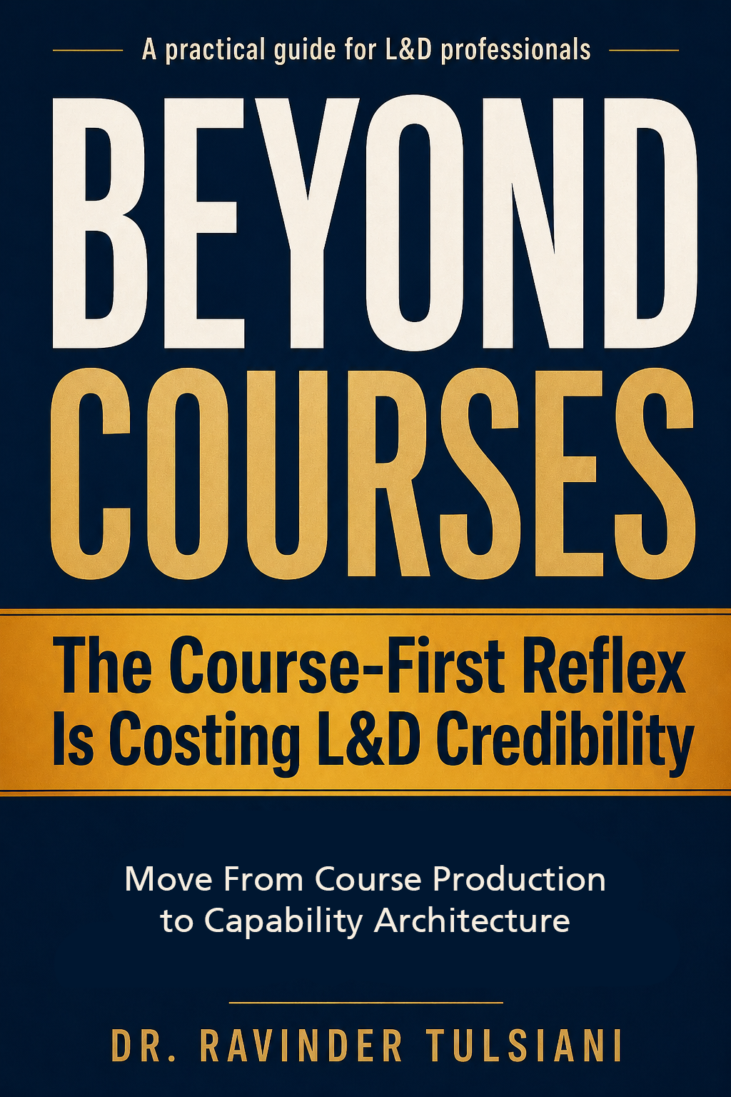 Beyond Courses book cover