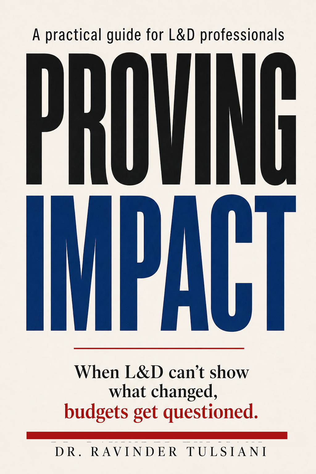 Proving Impact book cover