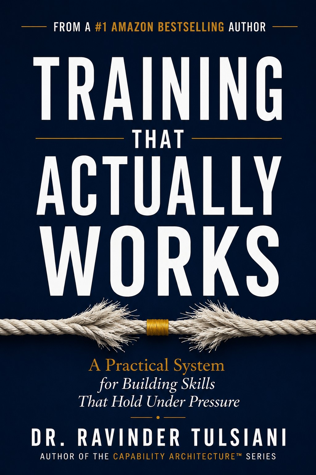 Training That Actually Works book cover